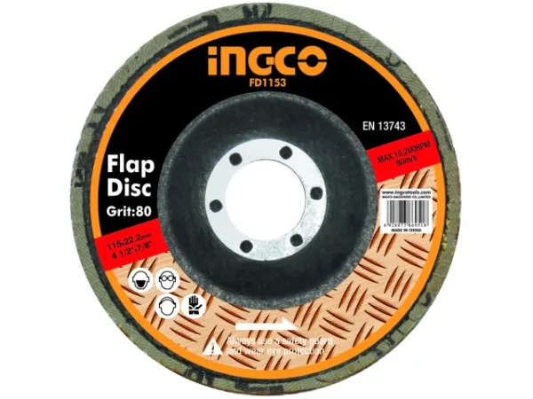 Disco Flap 115 Mm X 22 Mm - P80