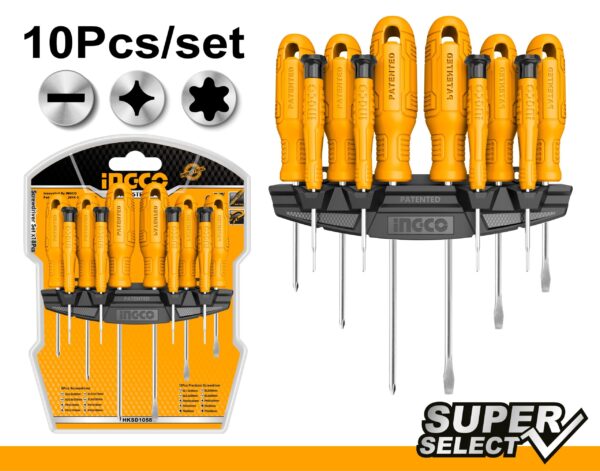 HKSD1058 Set Destornilladores 10Pcs