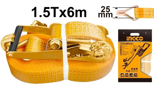 Linga Crique Tensor Traca 1.5Ton 25Mm X 6Mt