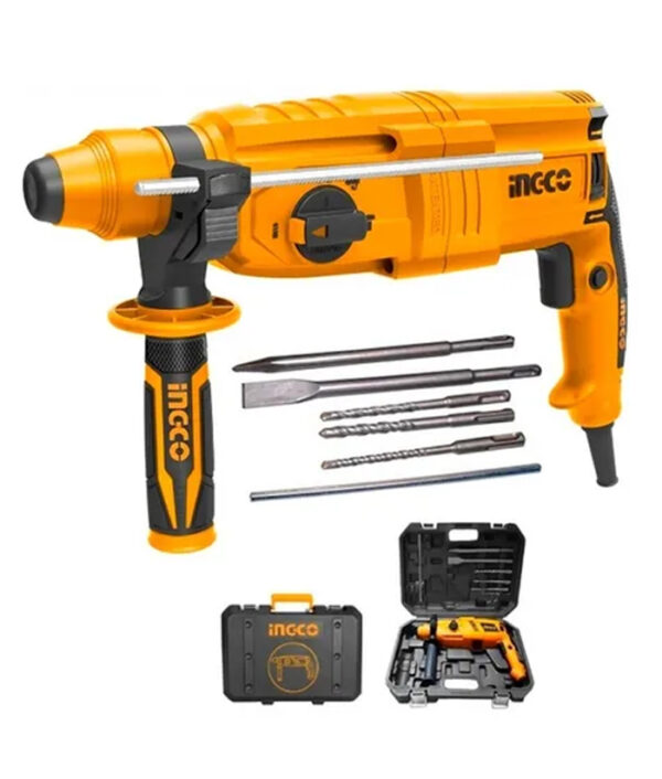 Rotomartillo Sds Plus 800W 0-1100Rpm 2.5 Joule + Maletin